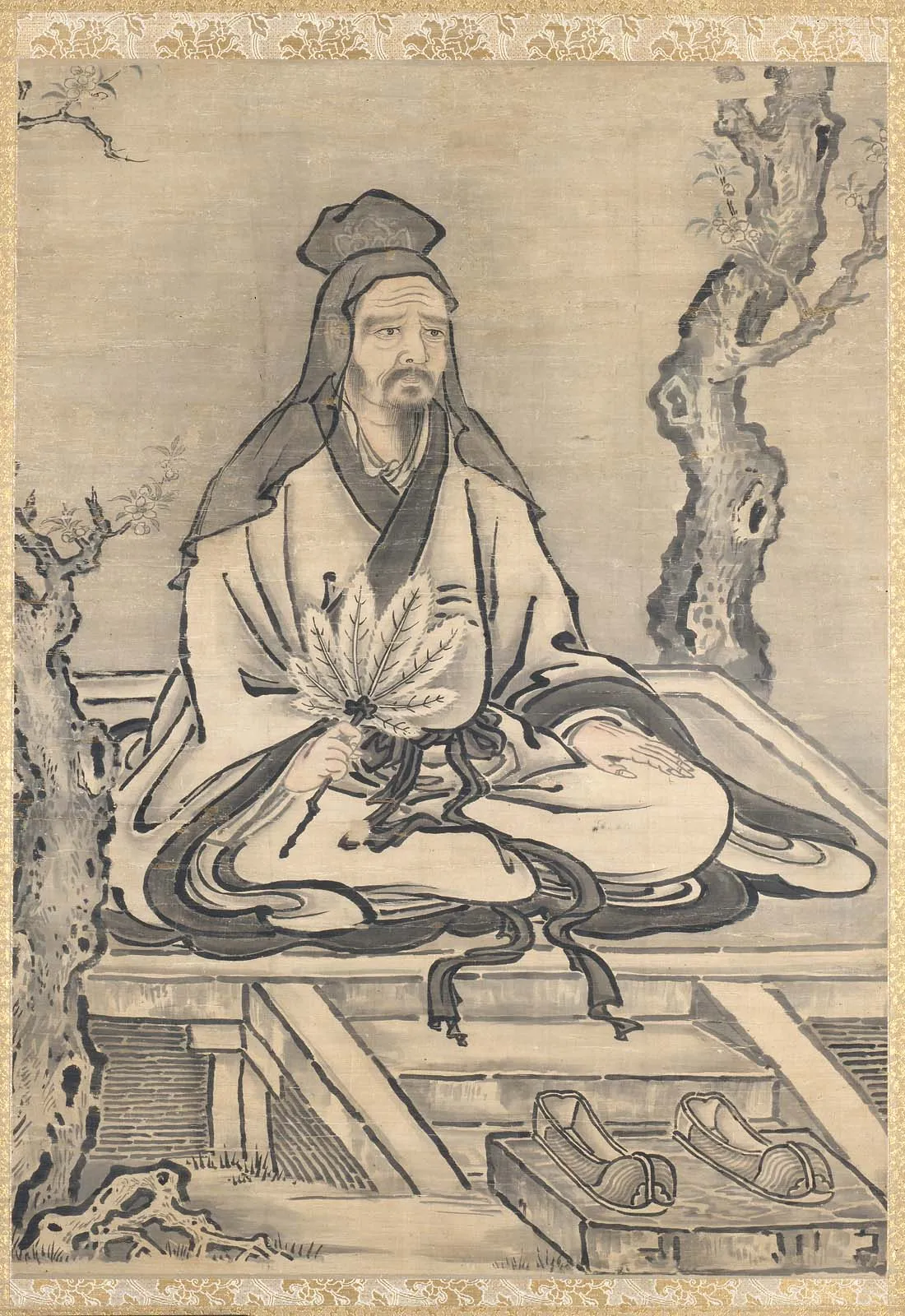 Traditional portrait of Confucius